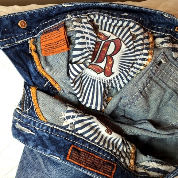 Rock Revival Woman's Low Rise Allegra Ankle Skinny Jeans Size 30. - Picture 10 of 16